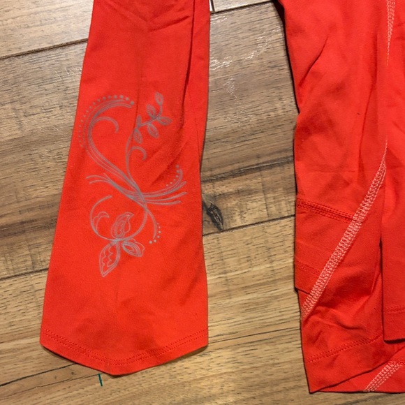 Eddie Bauer Sport Vibrant Orange Pullover - Picture 3 of 3